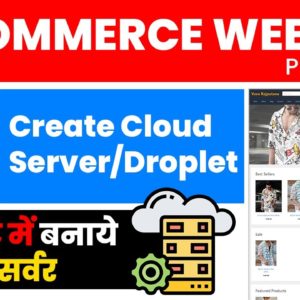 Digital Ocean Cloud Hosting Tutorial in Hindi | How to create cloud server/droplet on Digital ocean