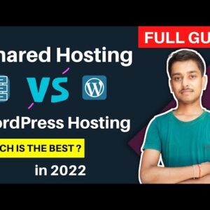 ✅Shared Hosting Vs Managed WordPress Hosting Hindi 🔥 2022 | Which is The Best For Your Site ??