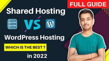 ✅Shared Hosting Vs Managed WordPress Hosting Hindi 🔥 2022 | Which is The Best For Your Site ??