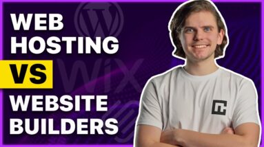 Web hosting vs Website builders | Which should you choose?