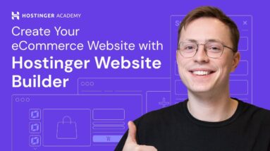 How to Make an eCommerce Website with Hostinger Website Builder | 9 Easy Steps for Beginners (2023)